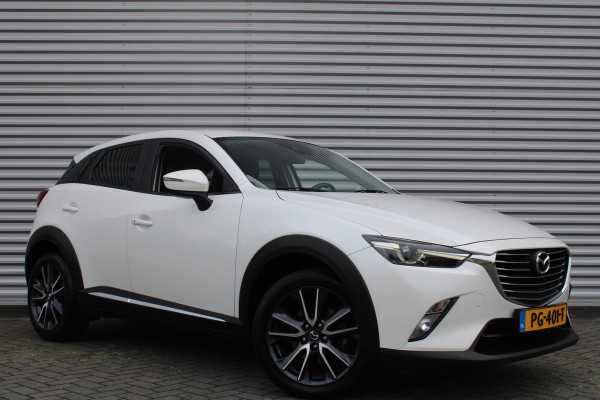 Mazda CX-3 2.0 SkyActiv-G 120 SkyLease GT | Navi | Keyless | Heads-up display | Clima | 18" LM | Camera | Dodehoek detectie |