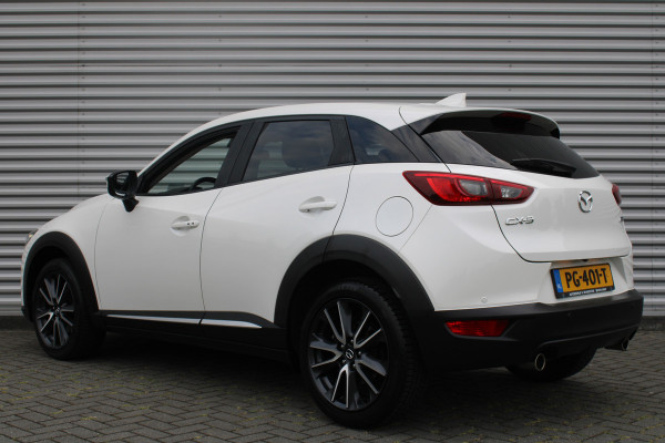 Mazda CX-3 2.0 SkyActiv-G 120 SkyLease GT | Navi | Keyless | Heads-up display | Clima | 18" LM | Camera | Dodehoek detectie |