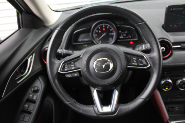 Mazda CX-3 2.0 SkyActiv-G 120 SkyLease GT | Navi | Keyless | Heads-up display | Clima | 18" LM | Camera | Dodehoek detectie |