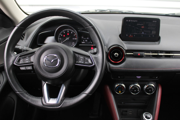 Mazda CX-3 2.0 SkyActiv-G 120 SkyLease GT | Navi | Keyless | Heads-up display | Clima | 18" LM | Camera | Dodehoek detectie |