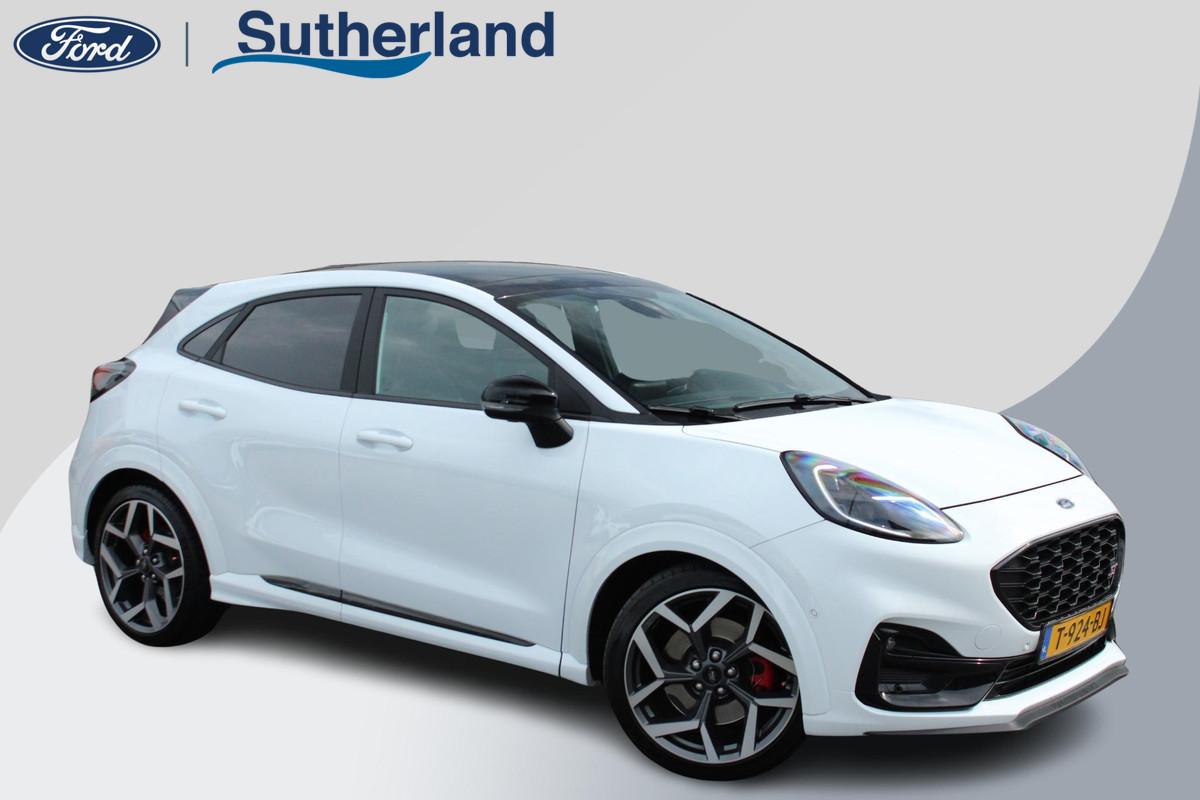 Ford Puma 1.5 EcoBoost ST-X | 200pk | Elek. Schuif- & Kanteldak | Sportstoelen | Stoel-, Stuur- & Voorruitverwarming |