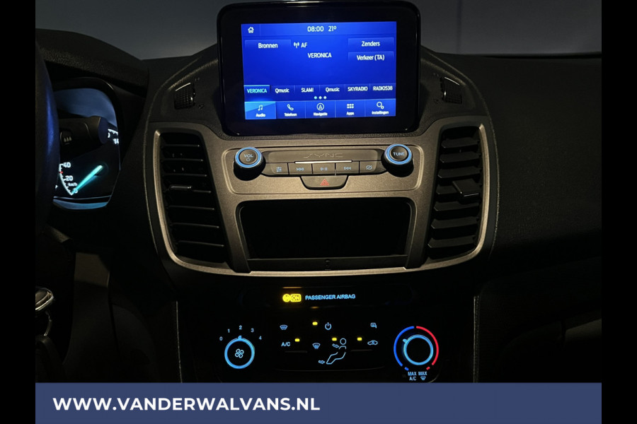 Ford Transit Connect 1.5 EcoBlue L1H1 Euro6 Airco | Camera | Navigatie | Android auto | Cruisecontrol | 3-zits Verwarmde voorruit, Parkeersensoren, Zijdeur