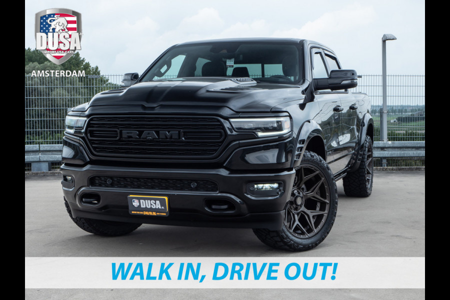 Dodge Ram 1500 | Limited | Final V8 Edition | 4x4 | Crew Cab | Night Edition | Panorama dak | Luchtvering | INCL BPM-VOORDEEL Getoonde accessoires zijn verkrijgbaar tegen meerprijs