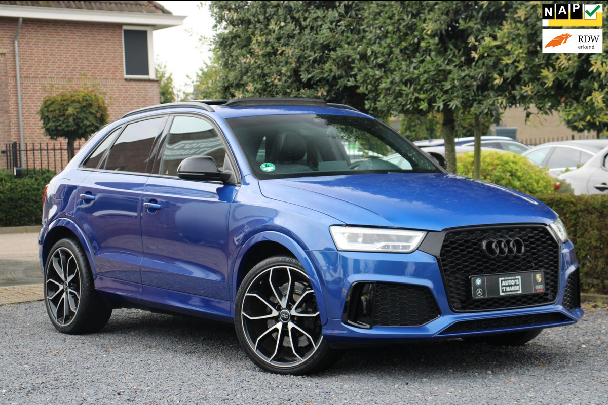 Audi RS Q3 2.5 TFSI Quattro performance Pro Line Plus 439 PK Supersprint Pano Bose Keyless 20''