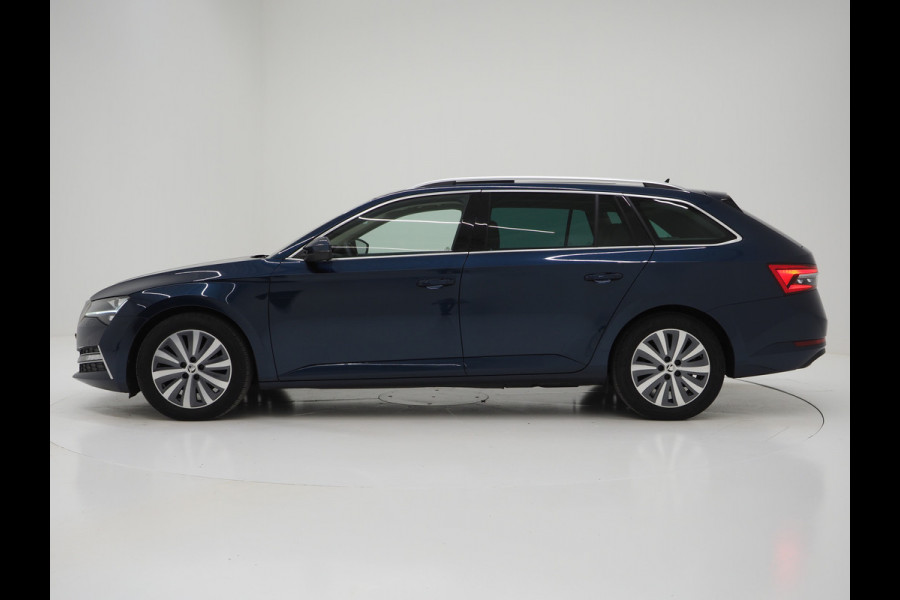 Škoda Superb Combi 1.4 TSI iV Style | Panoramadak | Leder | Adaptive Cruise | 360 | Stoel Koeling/Verwarming | Canton