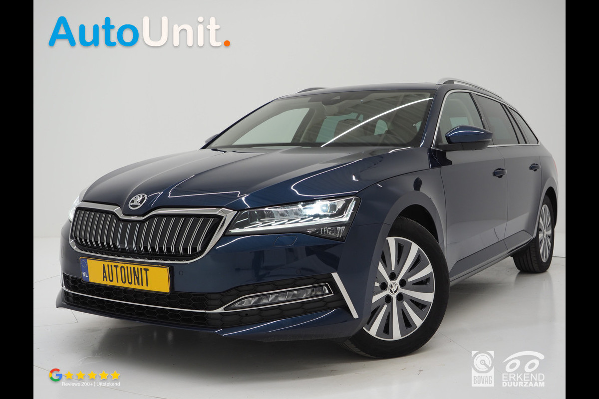 Škoda Superb Combi 1.4 TSI iV Style | Panoramadak | Leder | Adaptive Cruise | 360 | Stoel Koeling/Verwarming | Canton