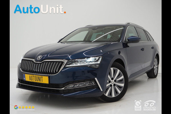 Škoda Superb Combi 1.4 TSI iV Style | Panoramadak | Leder | Adaptive Cruise | 360 | Stoel Koeling/Verwarming | Canton