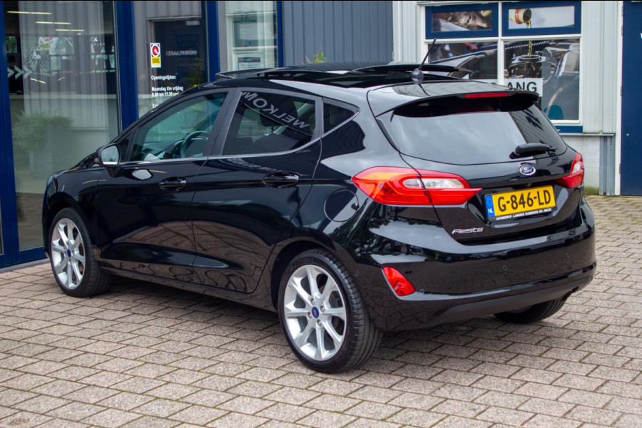 Ford Fiesta 1.0 EcoBoost Titanium | Prijs rijklaar incl. 12 mnd garantie | Pdc Panodak Navi B&O Stoelverw Voorruitverw