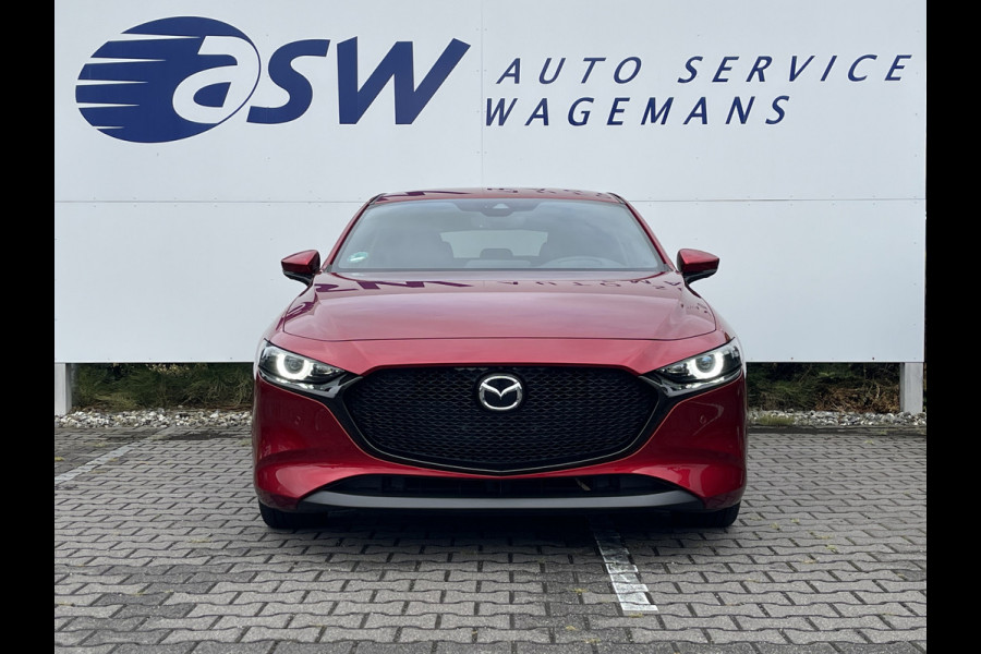 Mazda 3 2.0 e-SkyActiv-X M Hybrid 180 Luxury AWD | Leder | BOSE | Camera | CarPlay | ACC | 18 inch