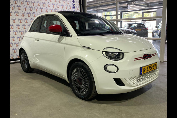 Fiat 500 RED Edition 42 kWh | NL-AUTO | Cabrio | LM-Velgen | Carplay