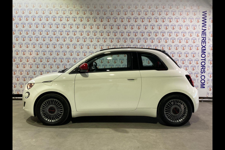 Fiat 500 RED Edition 42 kWh | NL-AUTO | Cabrio | LM-Velgen | Carplay