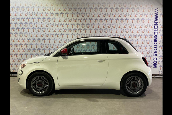 Fiat 500 RED Edition 42 kWh | NL-AUTO | Cabrio | LM-Velgen | Carplay