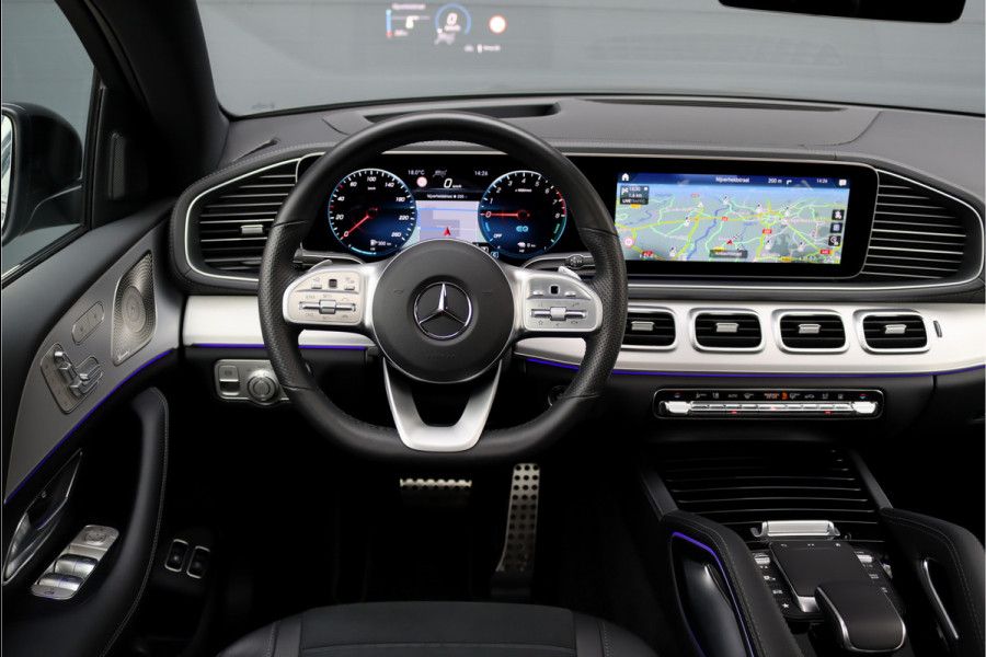 Mercedes-Benz GLE Coupé 350 e 4M Prem+ AMG | Luchtvering | Distronic+ | Surround Camera | Head-up Display | Panoramadak | Keyless-go | Trekhaak | Burmester | Memory | Rij-assistentie |