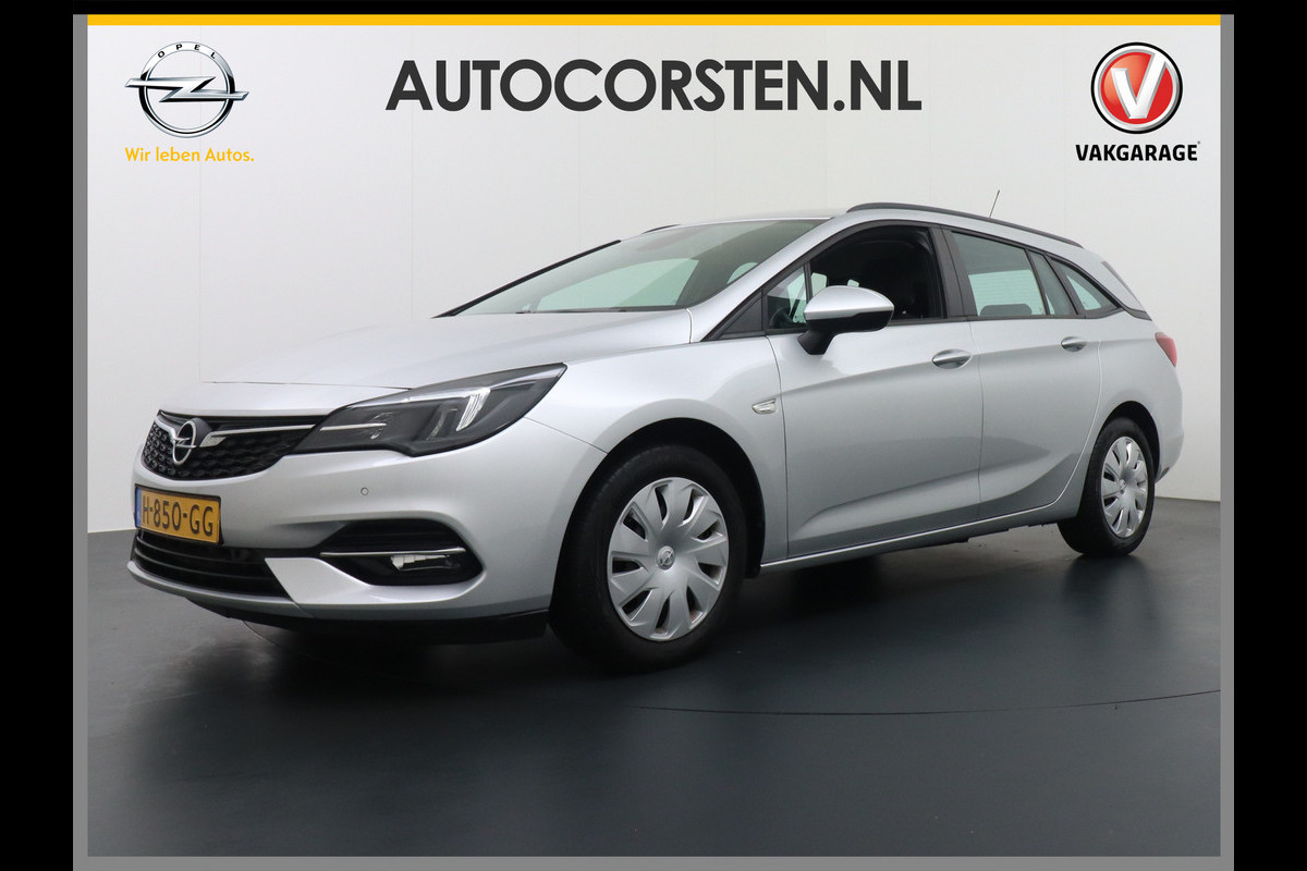 Opel Astra Sports Tourer 110PK Apple Carplay Android Auto Ecc Navi Afn.Trekhaak AGR-Stoelen Bluetooth PDC V+A Camera Regen-Licht sensor Cru Isofix Elec.Spiegels en ramen Mistlampen Business Edition 100% dealeronderhouden