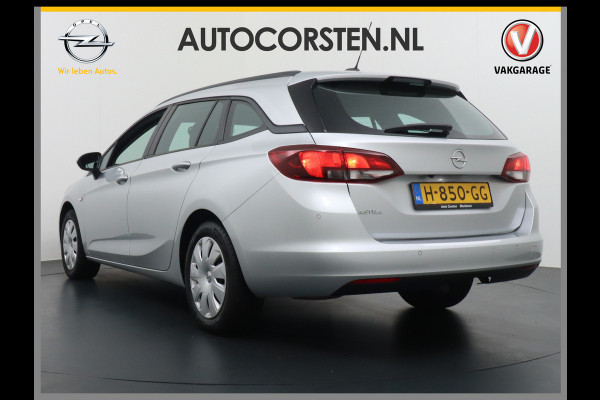 Opel Astra Sports Tourer 110PK Apple Carplay Android Auto Ecc Navi Afn.Trekhaak AGR-Stoelen Bluetooth PDC V+A Camera Regen-Licht sensor Cru Isofix Elec.Spiegels en ramen Mistlampen Business Edition 100% dealeronderhouden