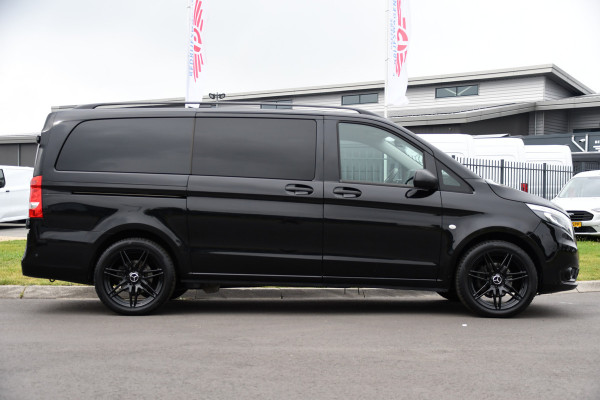 Mercedes-Benz Vito 116 CDI Lang DC Black Edition Cruise, Carplay, PDC, Stoelverwarming, LED, Automaat, NAVI, 164PK,