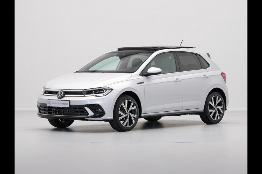 Volkswagen Polo 1.0 TSI 95 7DSG R-Line Business+ | 'App-Connect' draadloze smartphone integratie | Achterlichten LED, luxe uitgevoerd incl. dynamische knipperlichten | Afstandscontrolesysteem (Front Assist)