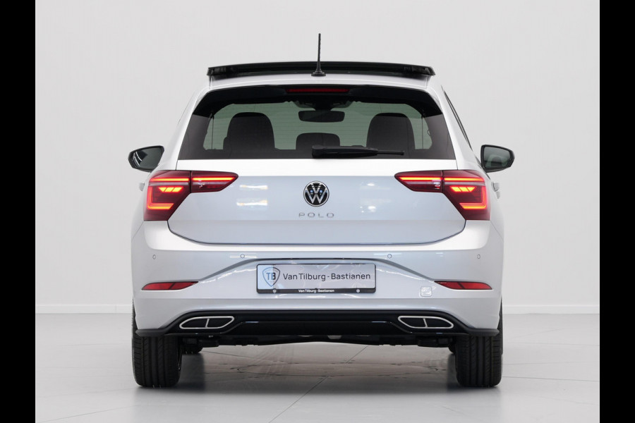 Volkswagen Polo 1.0 TSI 95 7DSG R-Line Business+ | 'App-Connect' draadloze smartphone integratie | Achterlichten LED, luxe uitgevoerd incl. dynamische knipperlichten | Afstandscontrolesysteem (Front Assist)