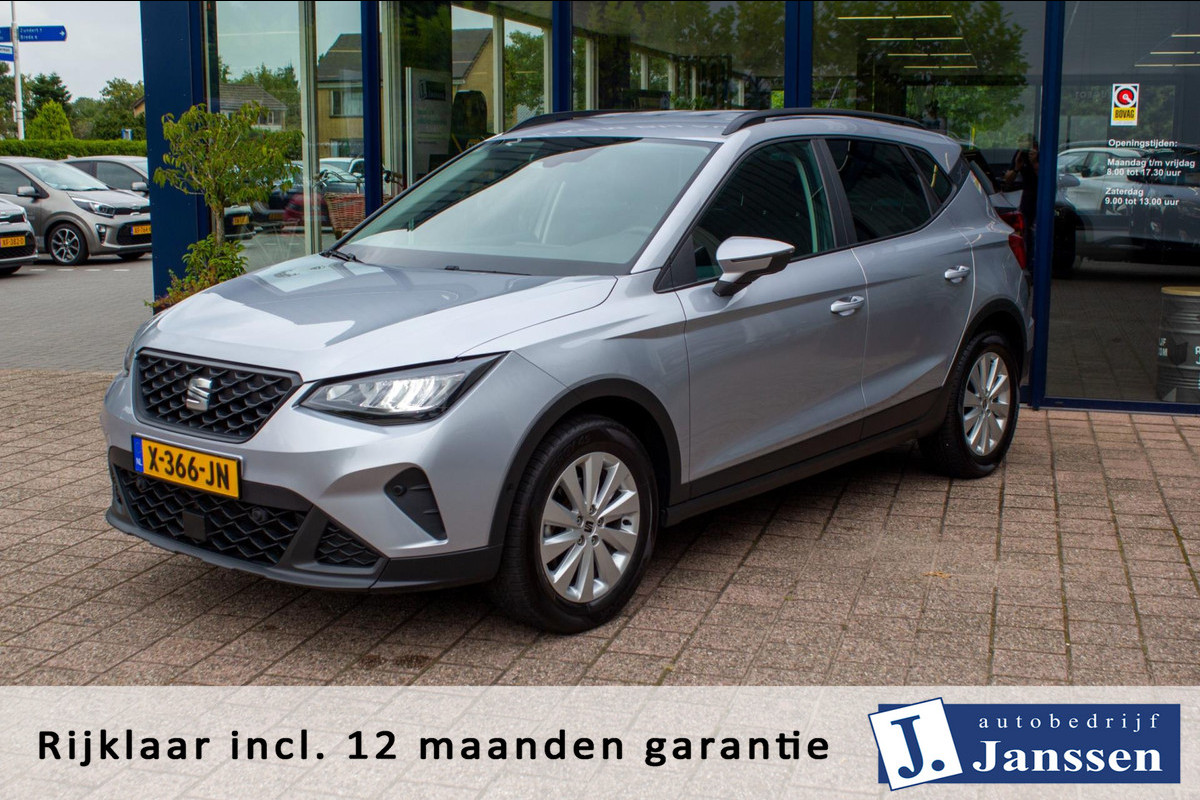 Seat Arona 1.0 TSI Style Business Intense | Prijs rijklaar incl. 12 mnd garantie | Camera Carplay Navi Park-Assist Stoelverw