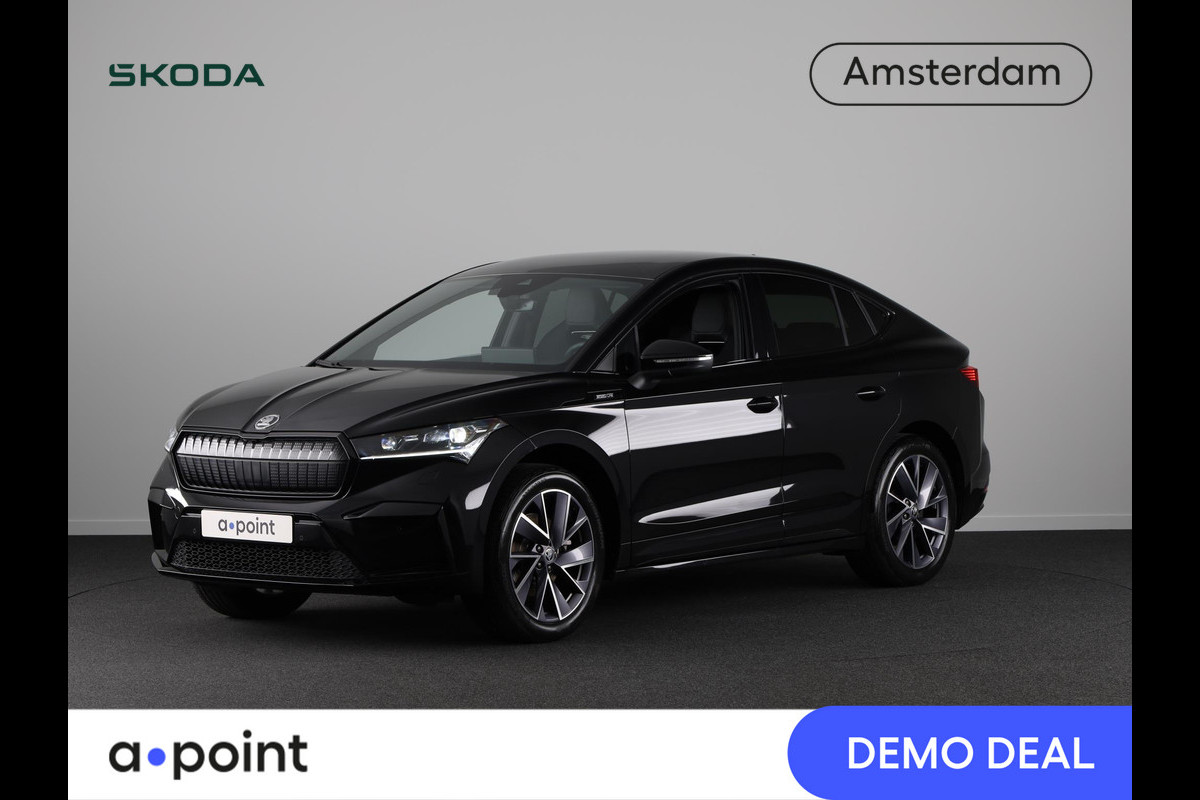 Škoda ENYAQ Coupé iV 60 Sportline 180 pk Panoramadak | Navigatie | Parkeercamera | Stoelverwarming