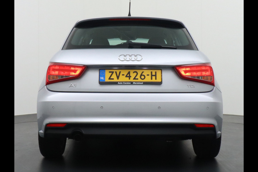 Audi A1 Sportback 90PK TDI 5D Ecc Navi MMI Bluetooth Regen-Licht Sensor PDC LMV Leder Stw Multif. Isofix ABS ASR ESP Design Pro Line Plus 230NM Euro 6