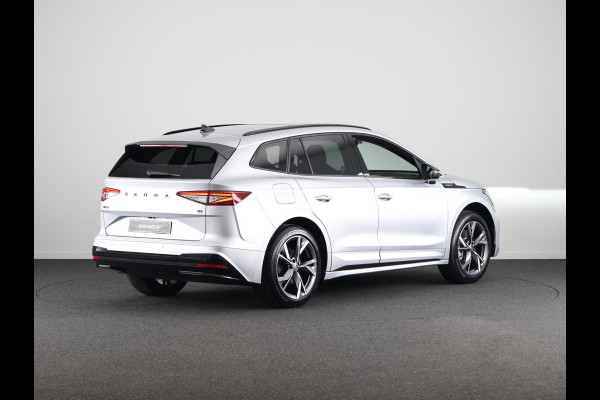 Škoda ENYAQ iV 85 Sportline Elektromotor 286 pk SUV | Panoramadak | Parkeersensoren | Navigatie | Sportstoelen met elektrische verstellingen