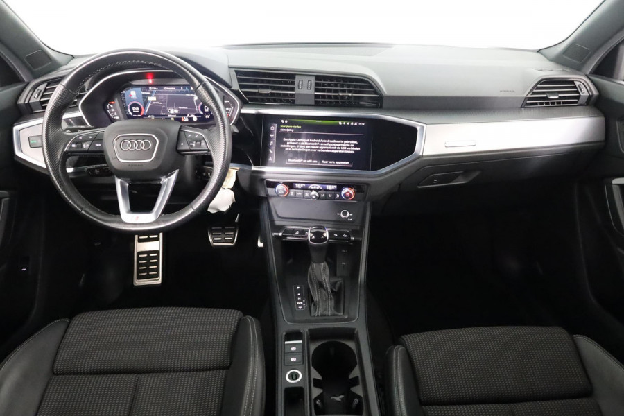 Audi Q3 35 TFSI S-line 150 pk S-tronic | Verlengde garantie | Navigatie | Achteruitrijcamera | Parkeersensoren (Park assist) | Adaptieve cruise control |