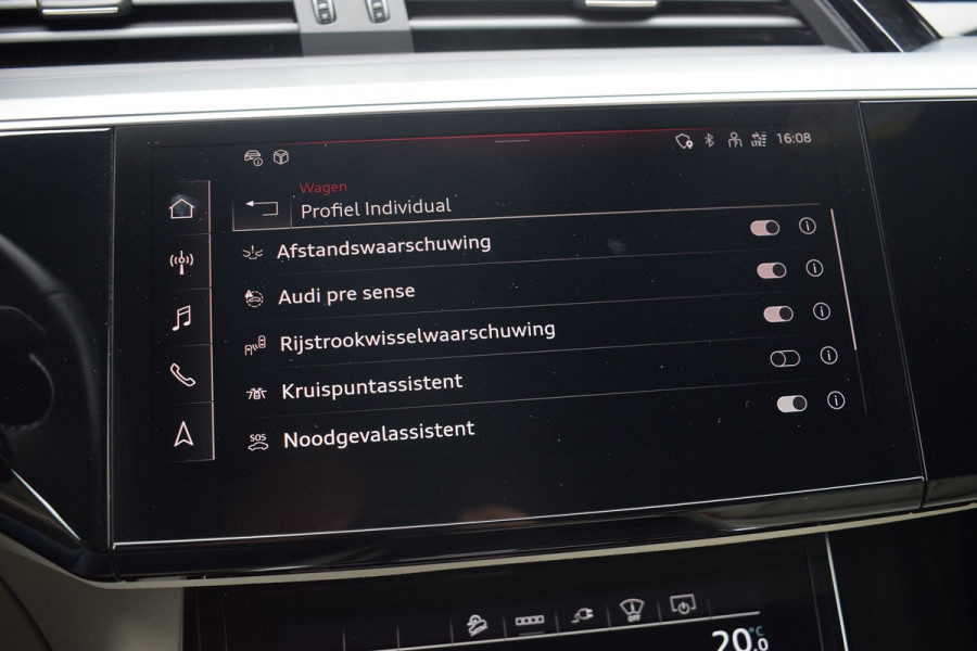 Audi e-tron 55 quattro 95 kWh 408pk Leer-Pano-Luchtvering-HUD-B&O-22"