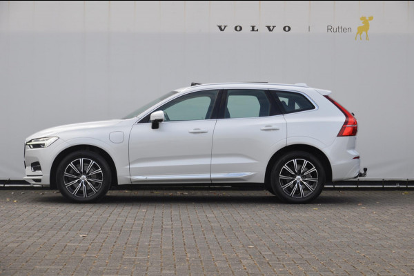 Volvo XC60 T8 390PK Automaat Recharge AWD Inscription / Semi-elektrisch inklapbare trekhaak / Panoramisch schuif/kantel dak / Cruise Control / Elektrische verstelbare stoelen / bestuurderstoel met geheugen functie / Apple Carplay / Android Auto /