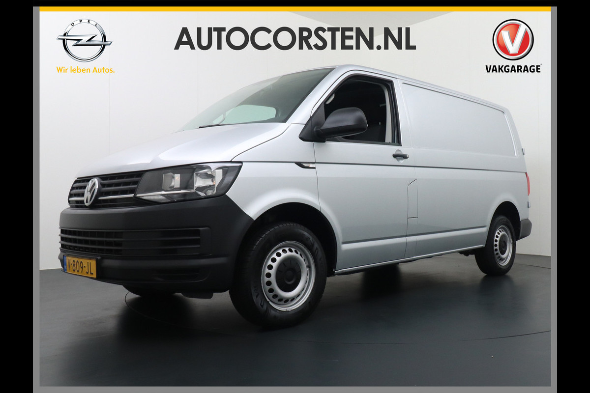 Volkswagen Transporter T6 2.0TDI 150PK !3-Pers. Navi Airco CruiseC. Discovery Media 3 Schuifdeur-R. Bluetooth Cruise Control Multimedia Trekhaak Elec.  Schuifdeur EURO 6 Y Orig. NLse auto!