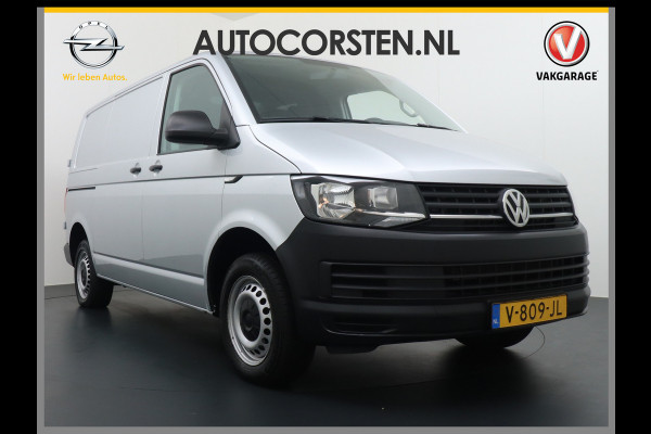 Volkswagen Transporter 2.0TDI 150PK Airco Navi Discovery Media 3 Pers. Bluetooth Cruise Control Multimedia Trekhaak Elec. ramen en Spiegels Betonplex-v Schuifdeur EURO 6 Y