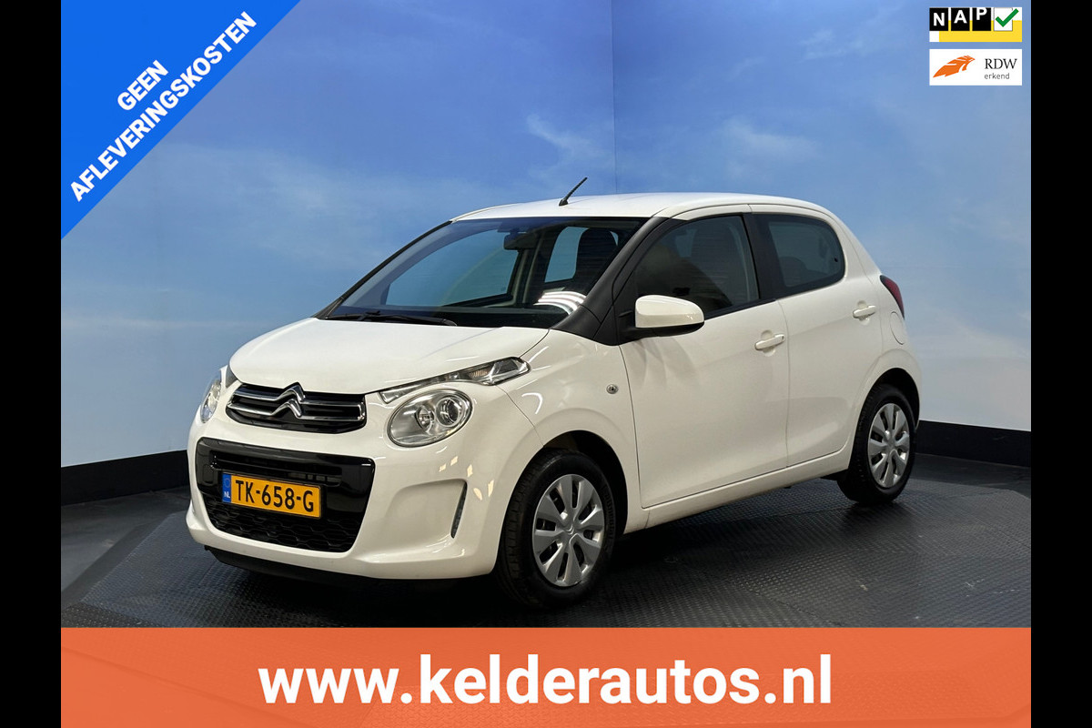 Citroën C1 1.0 VTi Feel Airco | Camera | Navi | 5 deurs | elktr. pakket