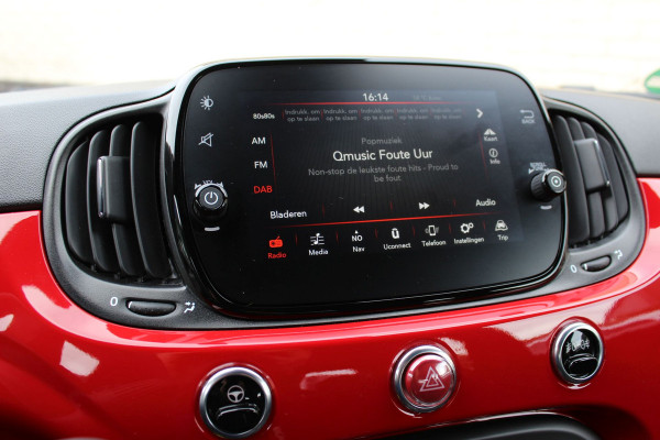 Fiat 500C 1.0 Hybrid RED | Uniek! | Navigatie | Beats Audio | Cruise