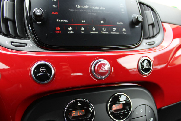 Fiat 500C 1.0 Hybrid RED | Uniek! | Navigatie | Beats Audio | Cruise