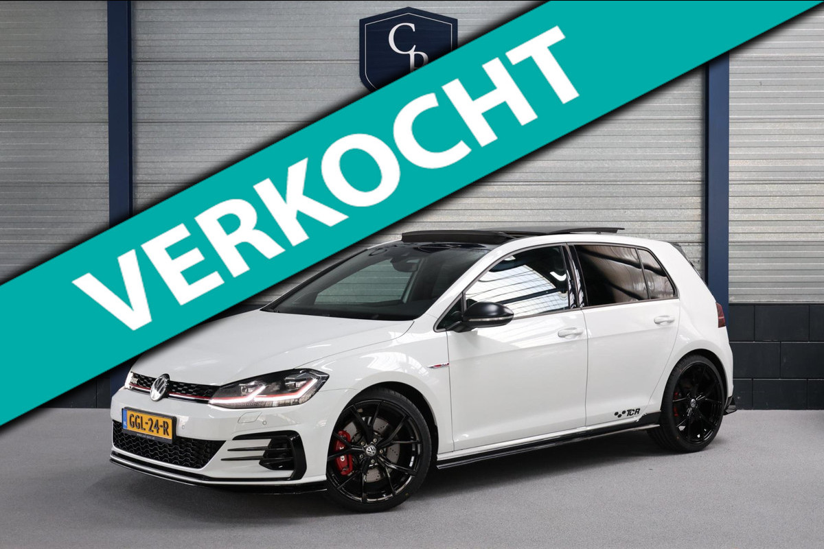 Volkswagen Golf 2.0 TSI GTI TCR 290+PK LED/VIRTUAL/PANO/ALCANTARA+S.VERWARMING/LMV 19'/CAM/DCC/PDC/LINE/ACC/ECC/12 MDN GARANTIE!