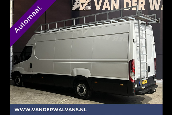 Iveco Daily 35S16V 160pk Automaat 3500kg Trekhaak L3H2 Euro6 Airco | Imperiaal | Parkeersensoren | trap, Bijrijdersbank