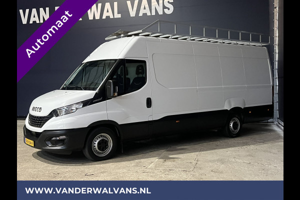 Iveco Daily 35S16V 160pk Automaat 3500kg Trekhaak L3H2 Euro6 Airco | Imperiaal | Parkeersensoren | trap, Bijrijdersbank