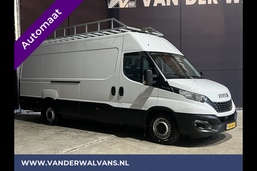 Iveco Daily 35S16V 160pk Automaat 3500kg Trekhaak L3H2 Euro6 Airco | Imperiaal | Parkeersensoren | trap, Bijrijdersbank