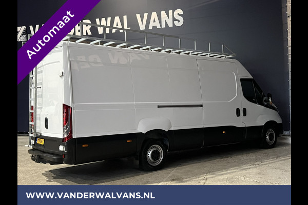 Iveco Daily 35S16V 160pk Automaat 3500kg Trekhaak L3H2 Euro6 Airco | Imperiaal | Parkeersensoren | trap, Bijrijdersbank