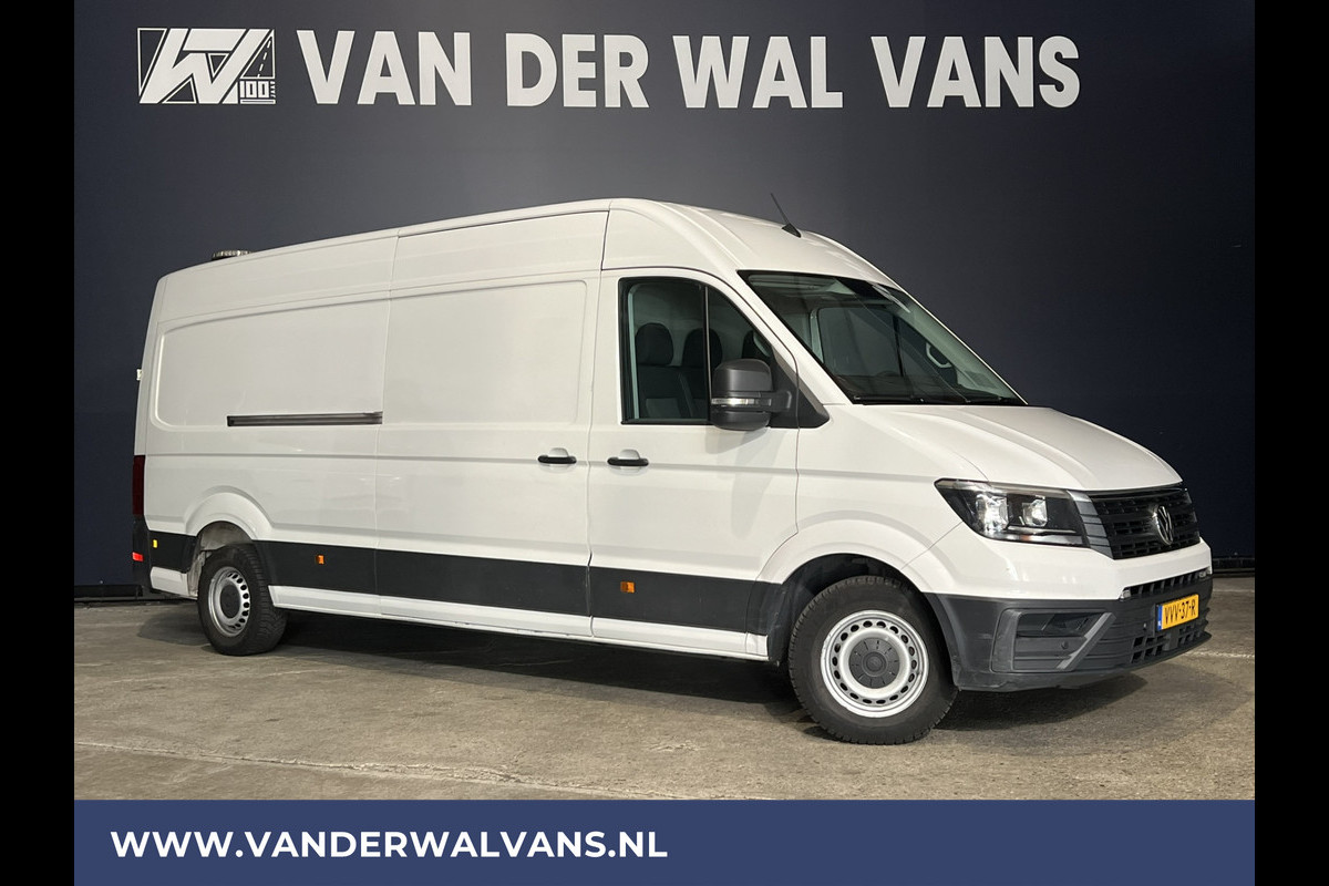 Volkswagen Crafter 35 2.0 TDI 177pk L4H3 L3H2 Euro6 Airco | 3500kg Trekhaak | Apple Carplay | stoelverwarming Android auto, bijrijdersbank