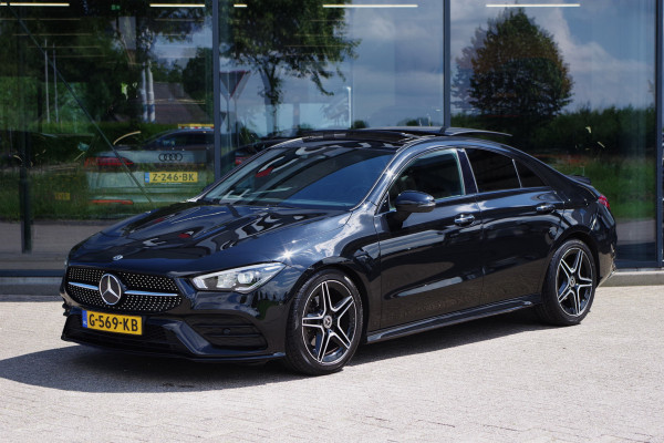 Mercedes-Benz CLA-Klasse 180 Premium 136 PK Automaat, Panoramadak, Cruise Control, Camera, Sfeerverlichting, LED