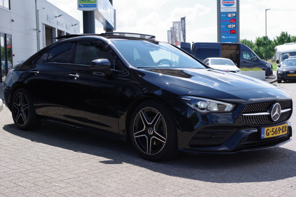 Mercedes-Benz CLA-Klasse 180 Premium 136 PK Automaat, Panoramadak, Cruise Control, Camera, Sfeerverlichting, LED