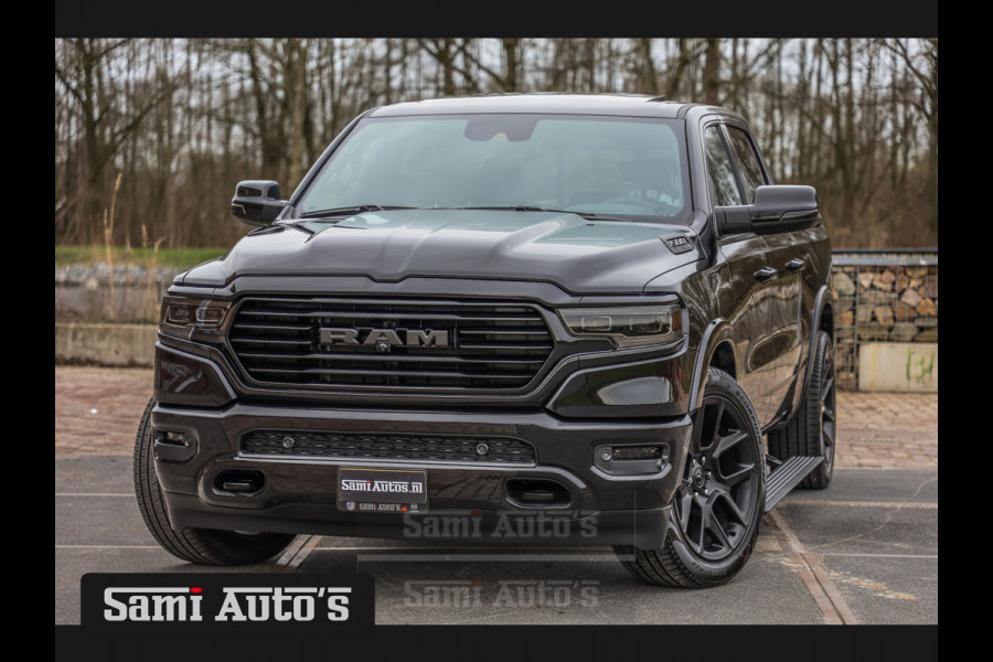 Dodge Ram 1500 BLACK OPS LONGHORN | ALL-IN PRIJS | HUD & VIRTUAL | PRIJS MET LPG + HEAD UP ADG + DEKSEL + PANORAMADAK GWJ + LUCHTVERING SE CREW CAB | DUBBELE CABINE | 5,7L V8 HEMI 402 PK 4X4 | 5 PERSOONS | GRIJSKENTEKEN | VOORRAAD NR 2204 - 9644