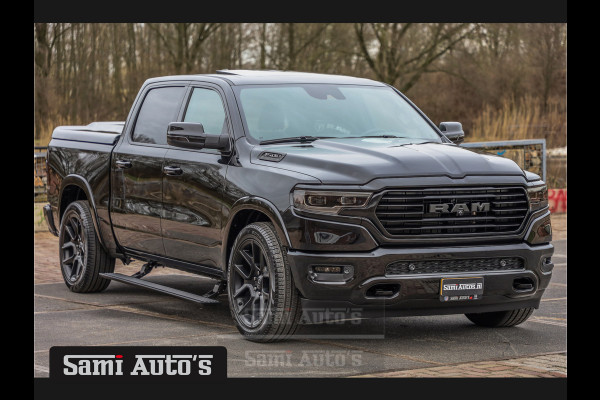 Dodge Ram 1500 BLACK OPS LONGHORN | ALL-IN PRIJS | HUD & VIRTUAL | PRIJS MET LPG + HEAD UP ADG + DEKSEL + PANORAMADAK GWJ + LUCHTVERING SE CREW CAB | DUBBELE CABINE | 5,7L V8 HEMI 402 PK 4X4 | 5 PERSOONS | GRIJSKENTEKEN | VOORRAAD NR 2204 - 9644