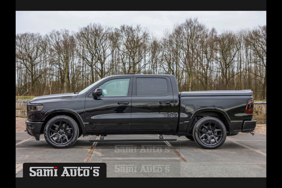 Dodge Ram 1500 BLACK OPS LONGHORN | ALL-IN PRIJS | HUD & VIRTUAL | PRIJS MET LPG + HEAD UP ADG + DEKSEL + PANORAMADAK GWJ + LUCHTVERING SE CREW CAB | DUBBELE CABINE | 5,7L V8 HEMI 402 PK 4X4 | 5 PERSOONS | GRIJSKENTEKEN | VOORRAAD NR 2204 - 9644