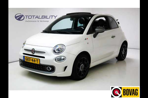 Fiat 500C 0.9 TwinAir Turbo | Sport | Cabriolet | Cruise | All-season banden Climate-control, Half leder