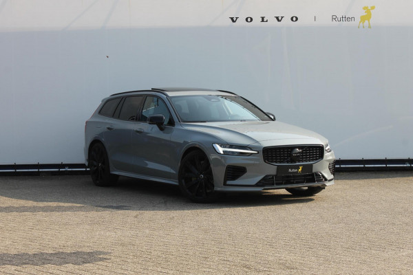 Volvo V60 2.0 T6 Recharge AWD Plus Dark Panoramisch schuif-kanteldak / 20" lichtmetalen velgen / Exterieur styling pakket / Getinte ramen van de B-stijl