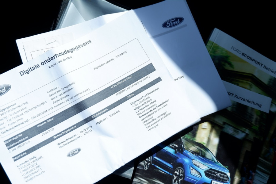 Ford EcoSport 1.0 EB ST-Line Black Rijklaarprijs incl. 12mnd BOVAG garantie!