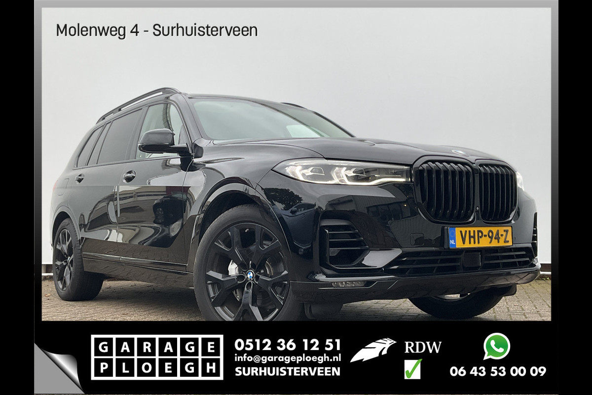 BMW X7 xDrive 30D Van Grijs kenteken High Executive Pano.dak Leer Trekhaak Grijskenteken