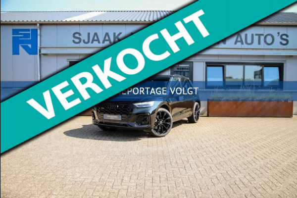 Audi Q5 50 TFSI e Quattro Competition Pro Line S S-Line 299pk Automaat|NIEUW MODEL|1e|DLR|Virtual Cockpit|OLED Matrix|ACC|Trekhaak